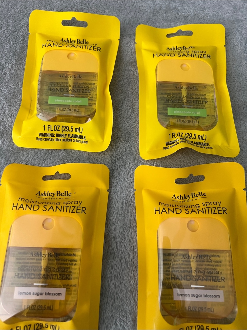 Moisturizing Spray Hand Sanitizer - Yellow